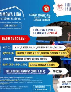 Zimowa Liga Siatkówki Plażowej 2023/24 - II Turniej Kobiet